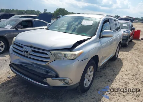 2011 Toyota Highlander Base V6 from USA, damaged, VIN 5TDZK3EH4BS040485